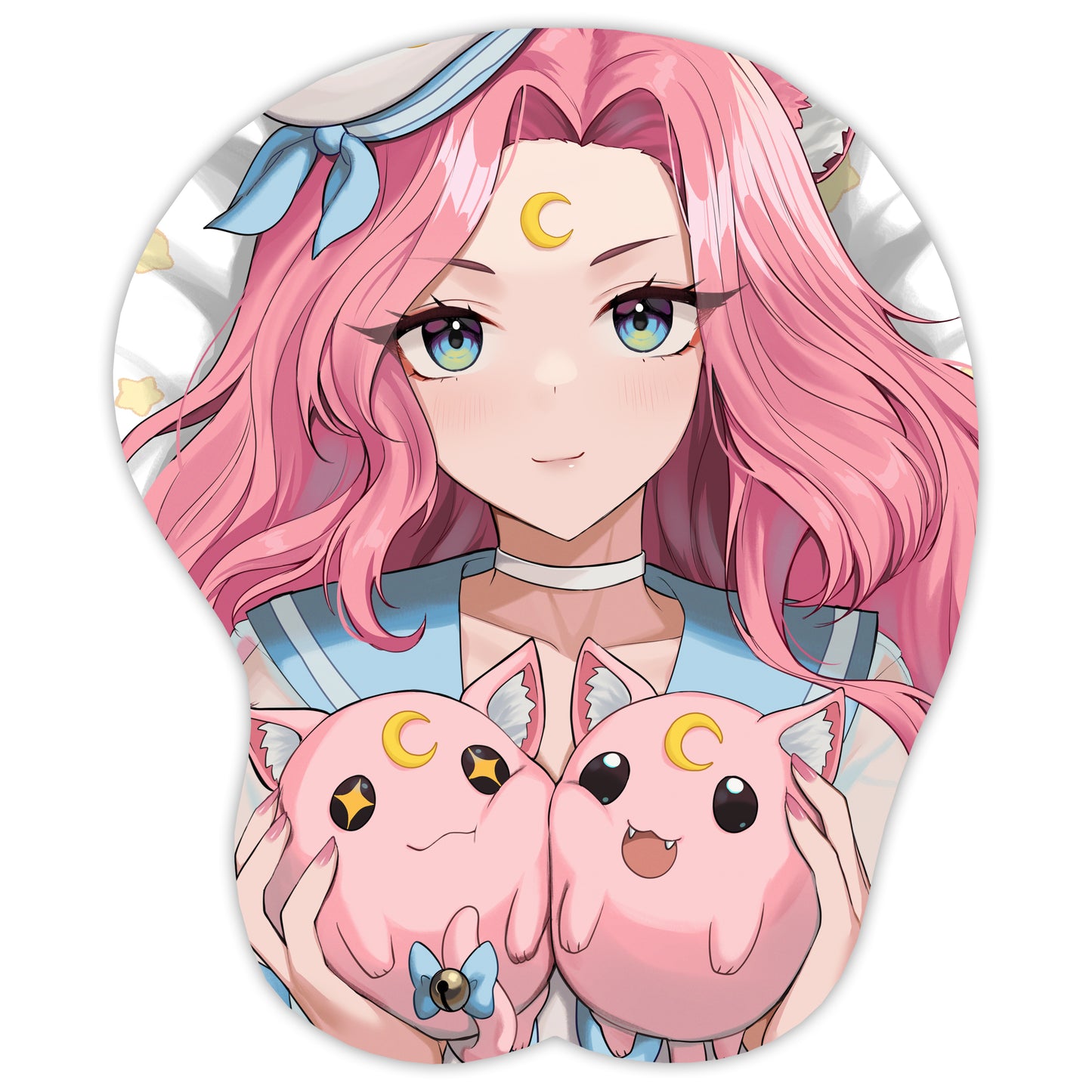 MeowMoonified 3D Mousepad