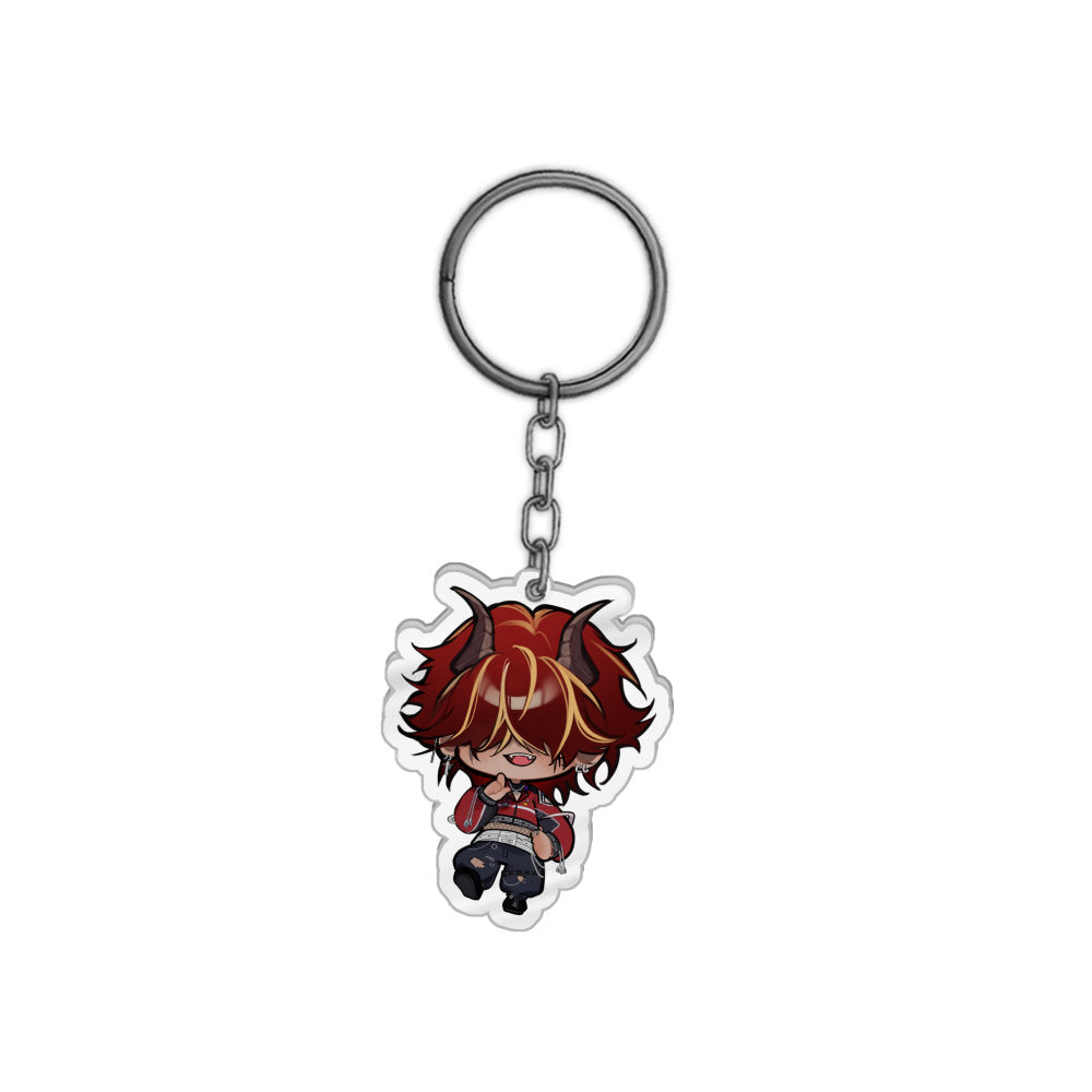 Abaddon Hair Down Chibi Keychain