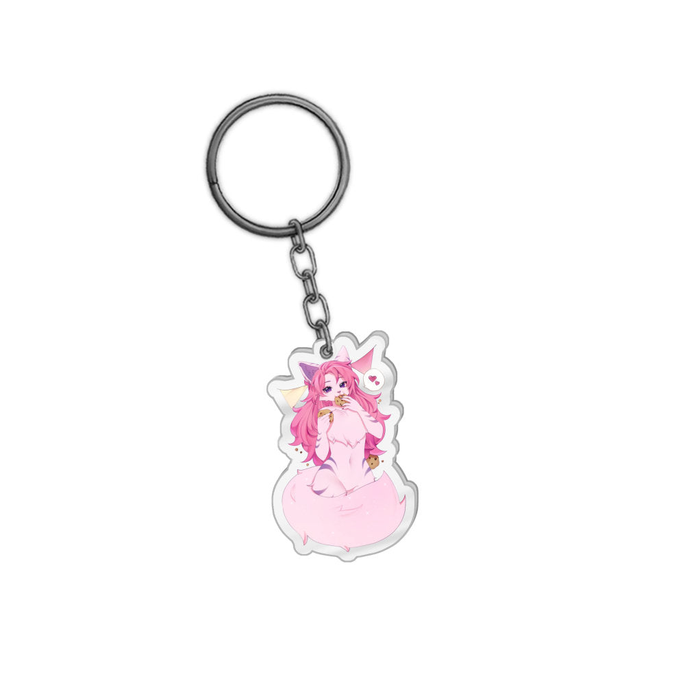 Aardpuff Cookie Keychain
