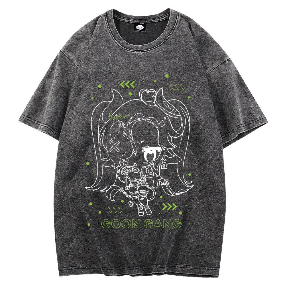 Morgana Goon Gang Acid Wash Shirt