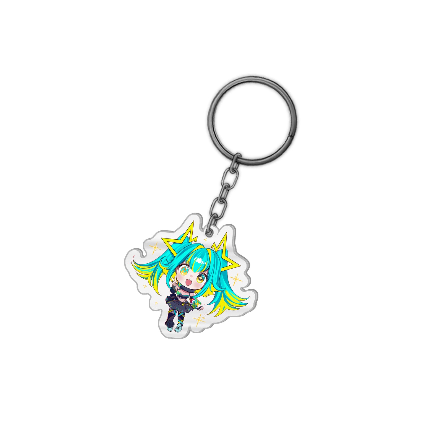 SerenRenity_ Chibi Chuuni Keychain