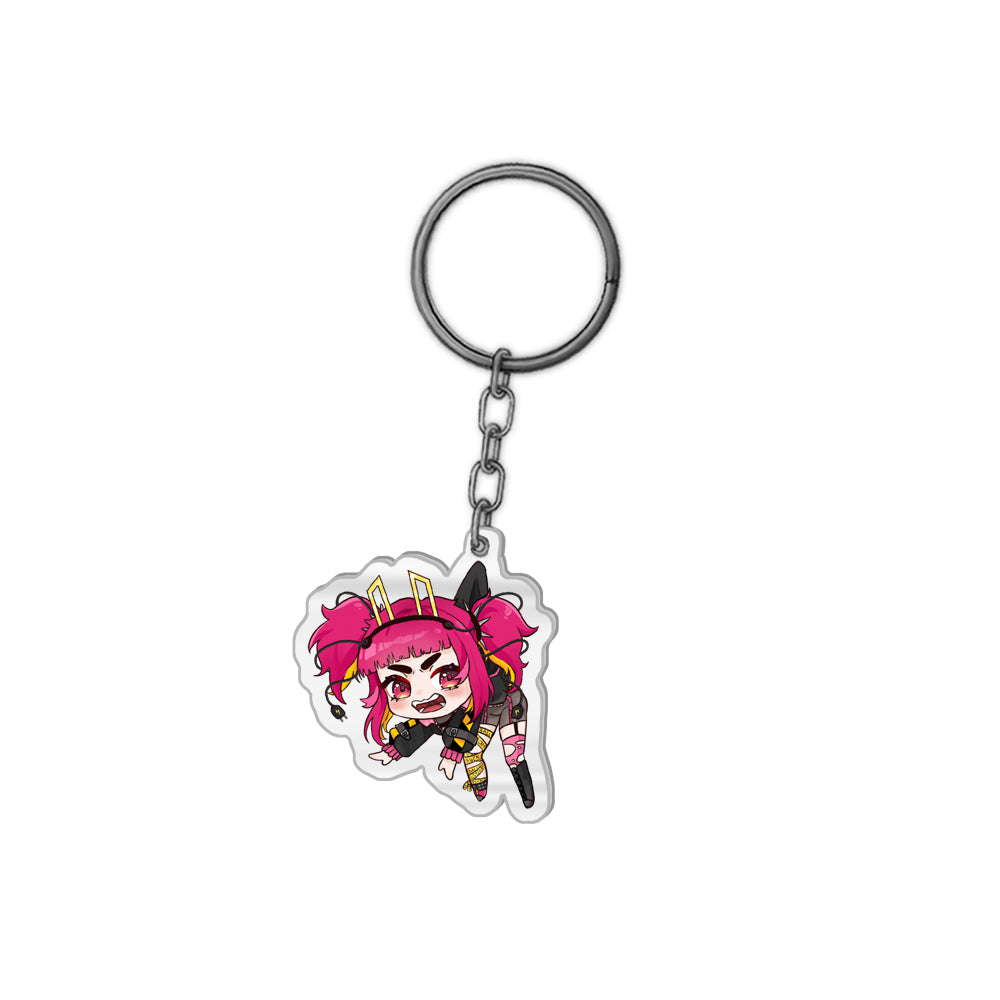PPslayer_VT "Hooked" Acrylic Keychain