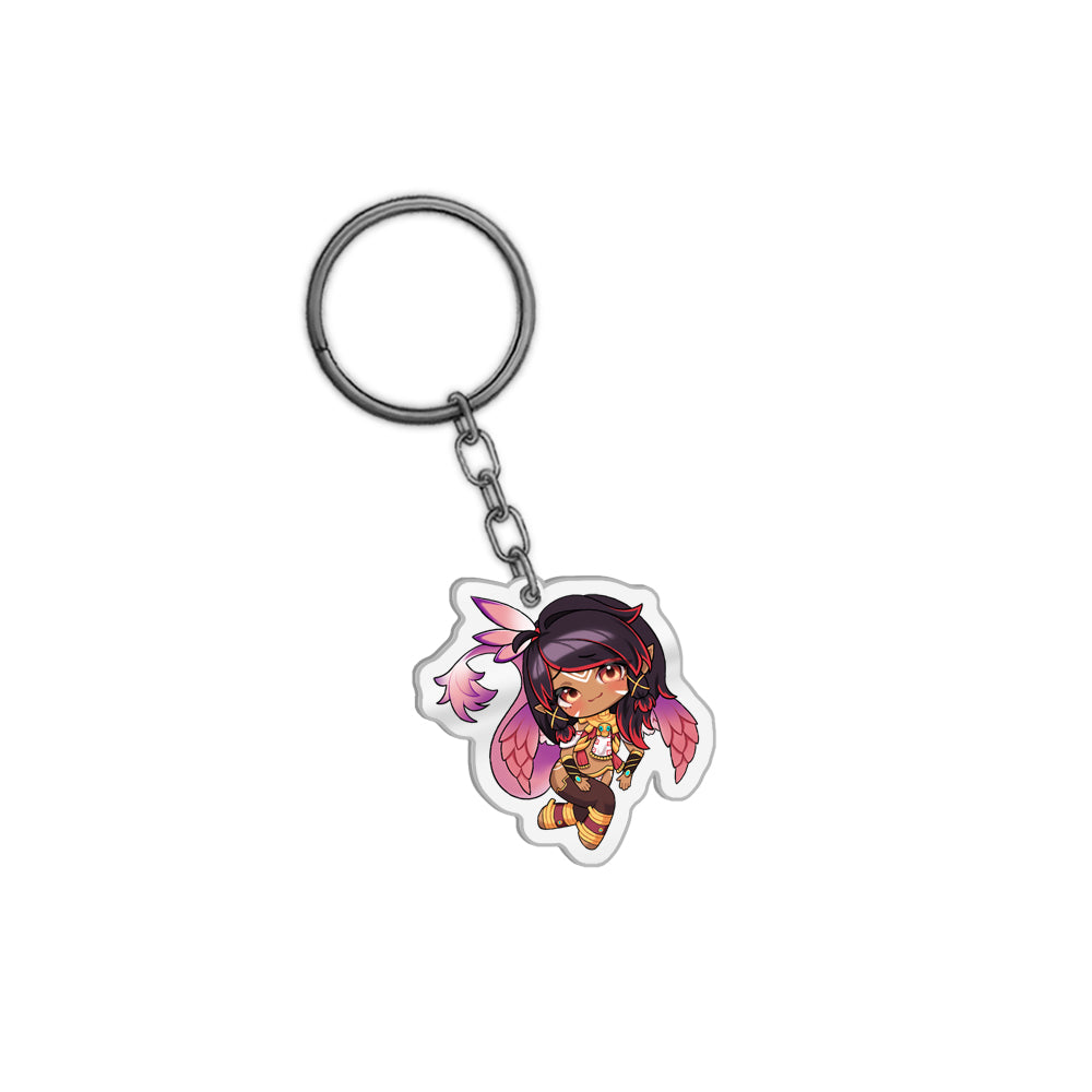 Quetzu Acrylic Keychain