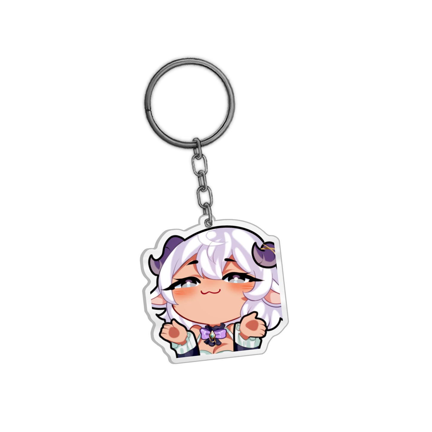 Chaimuwu Shrug Keychain