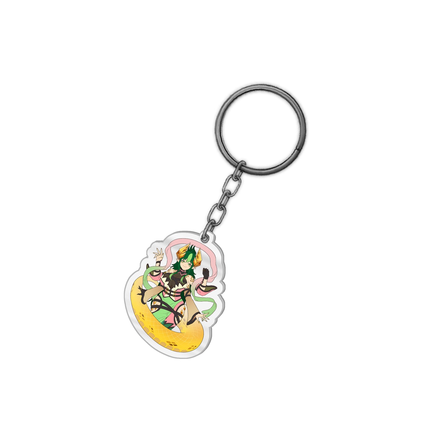 Akami Year of the Snake Keychain