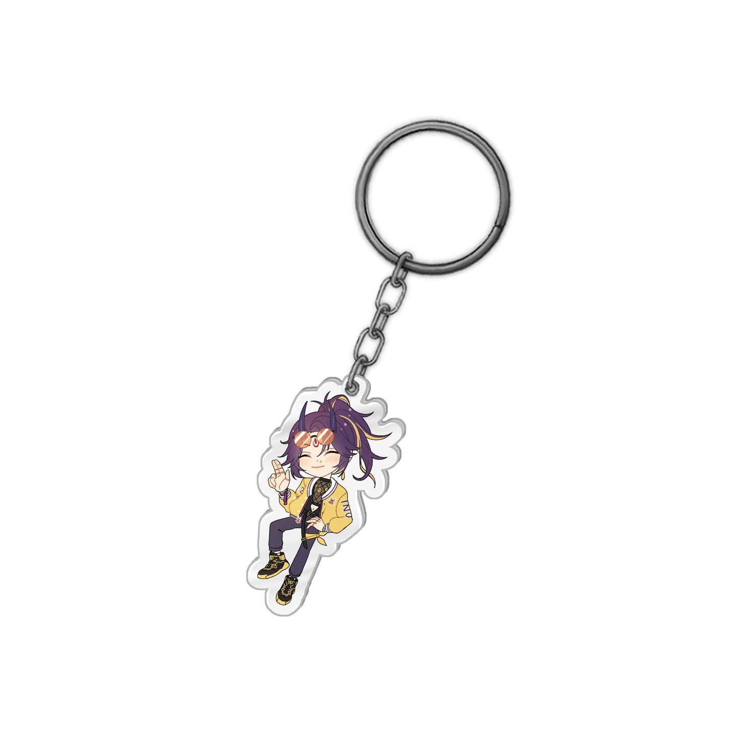 Blithe Smiling Keychain
