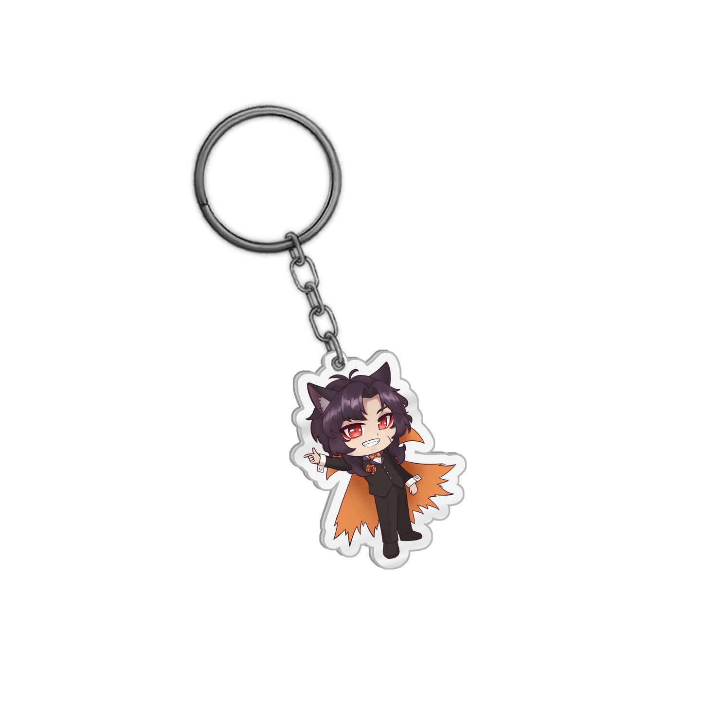 KeiManeki Spooky Chibi Keychain