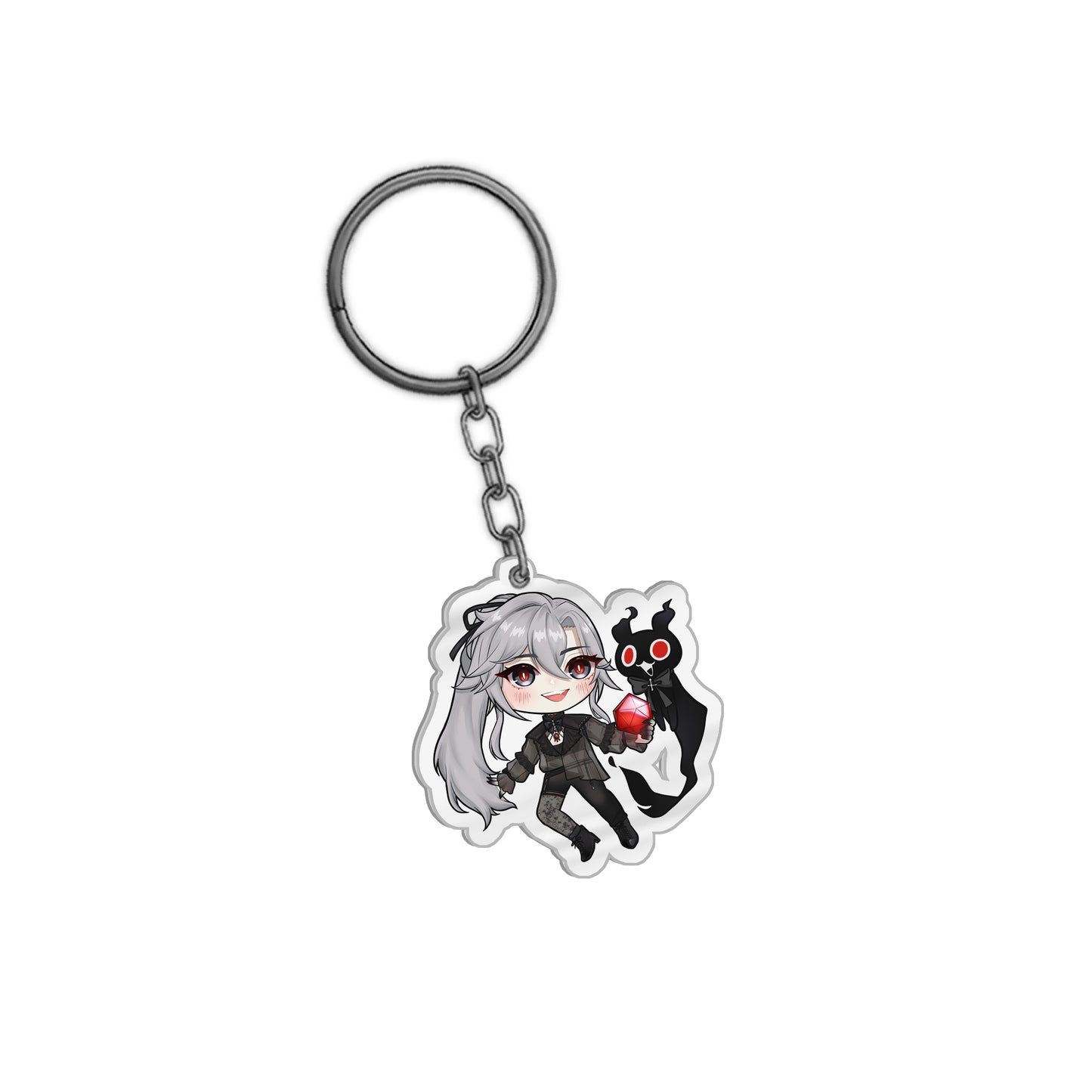 SummersSalt Familiar Keychain
