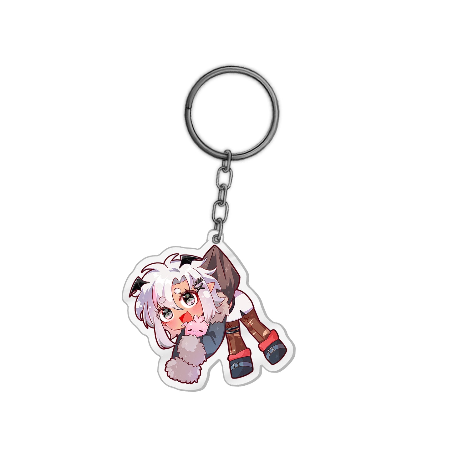 DimaTheDuchess Uplifting Smile Keychain