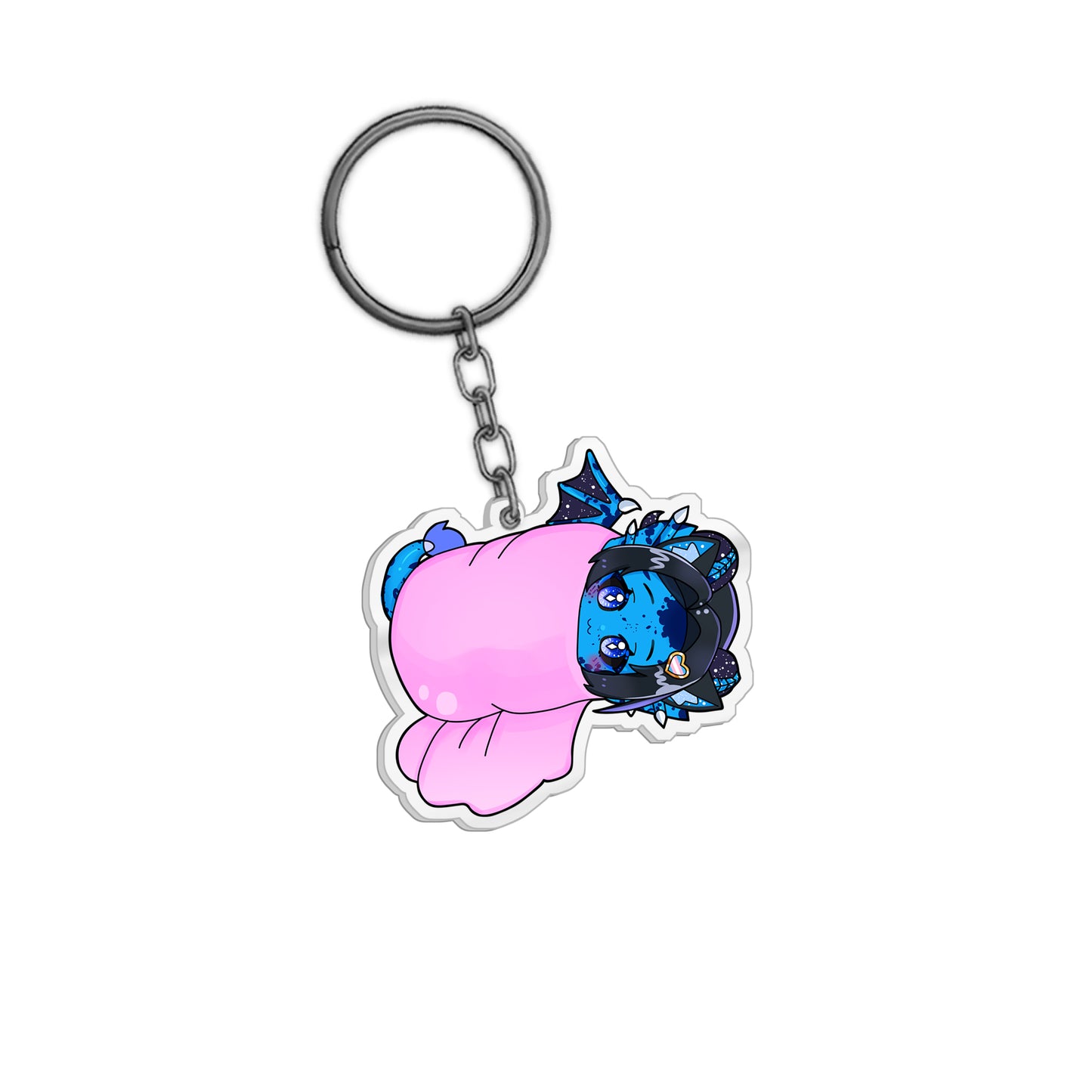 ChonkyLotus Wrapped Patata Acrylic Keychain