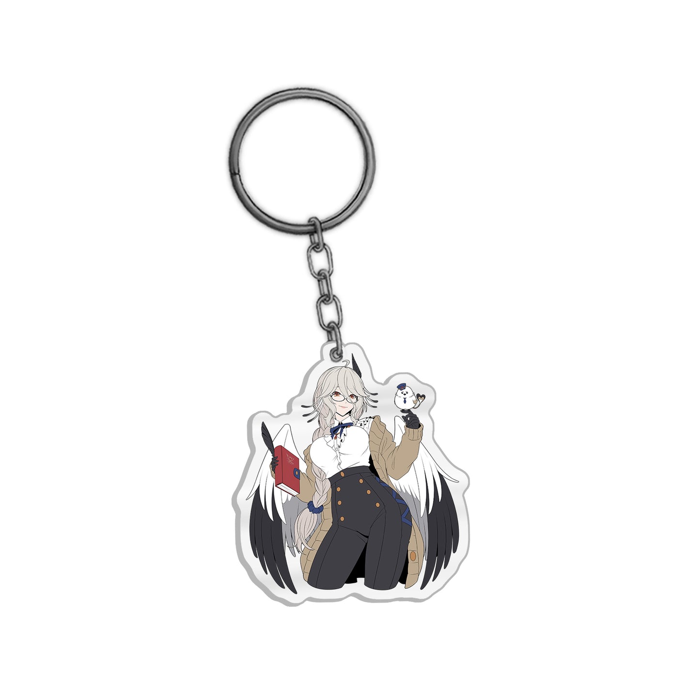 KiraHishotori Bird Secretary Keychain