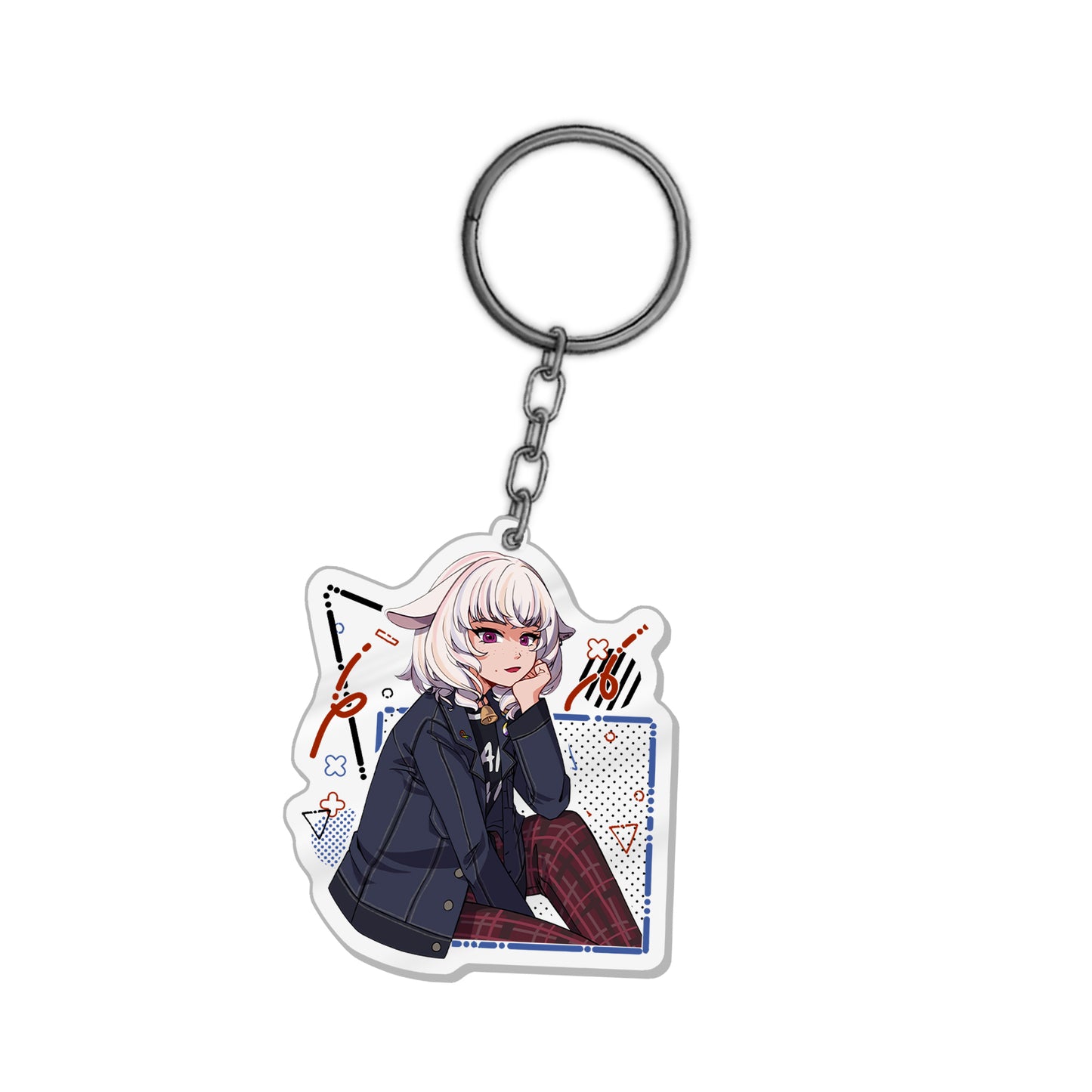 BoSheep Unbothered Keychain