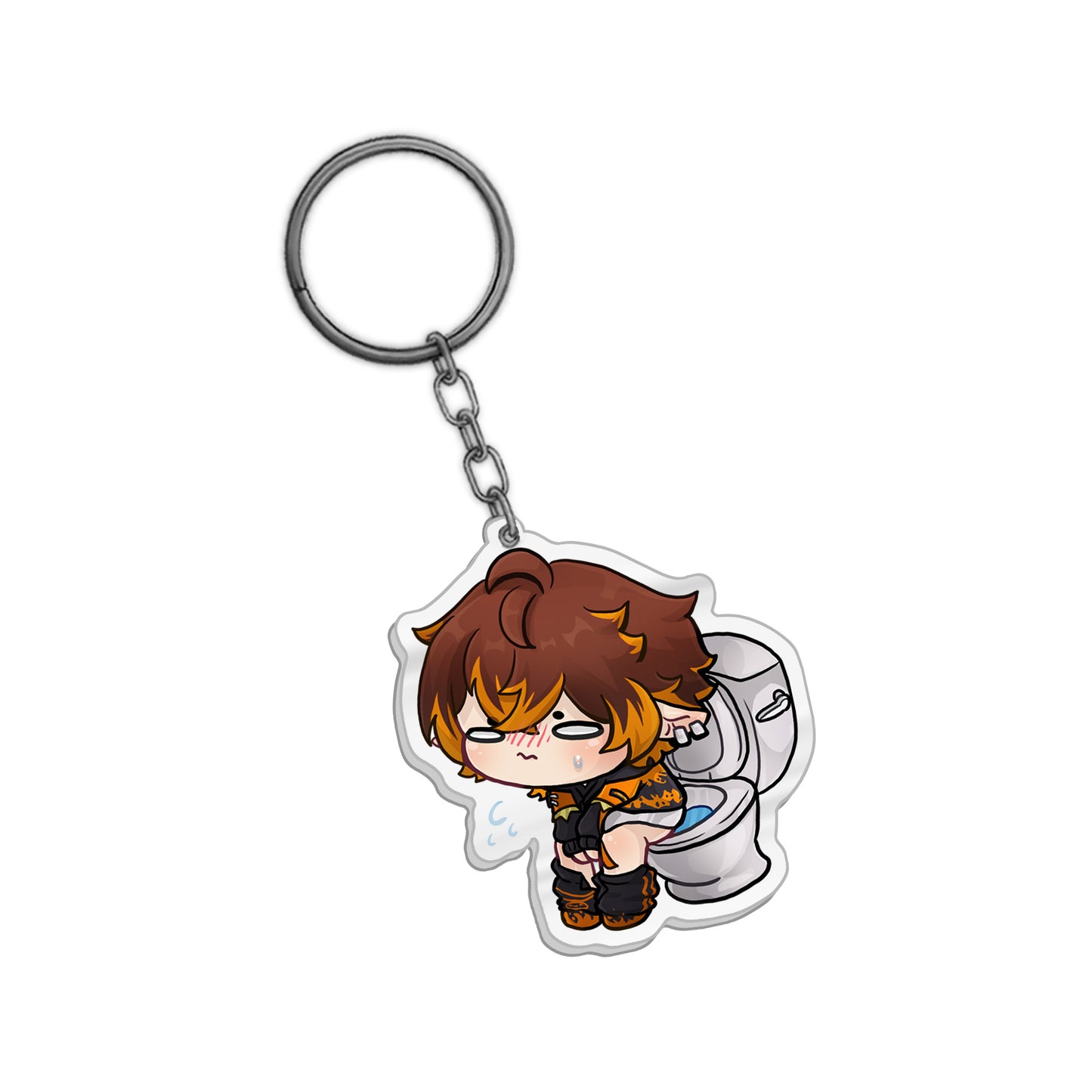 Zrotu Chibi Toilet Keychain