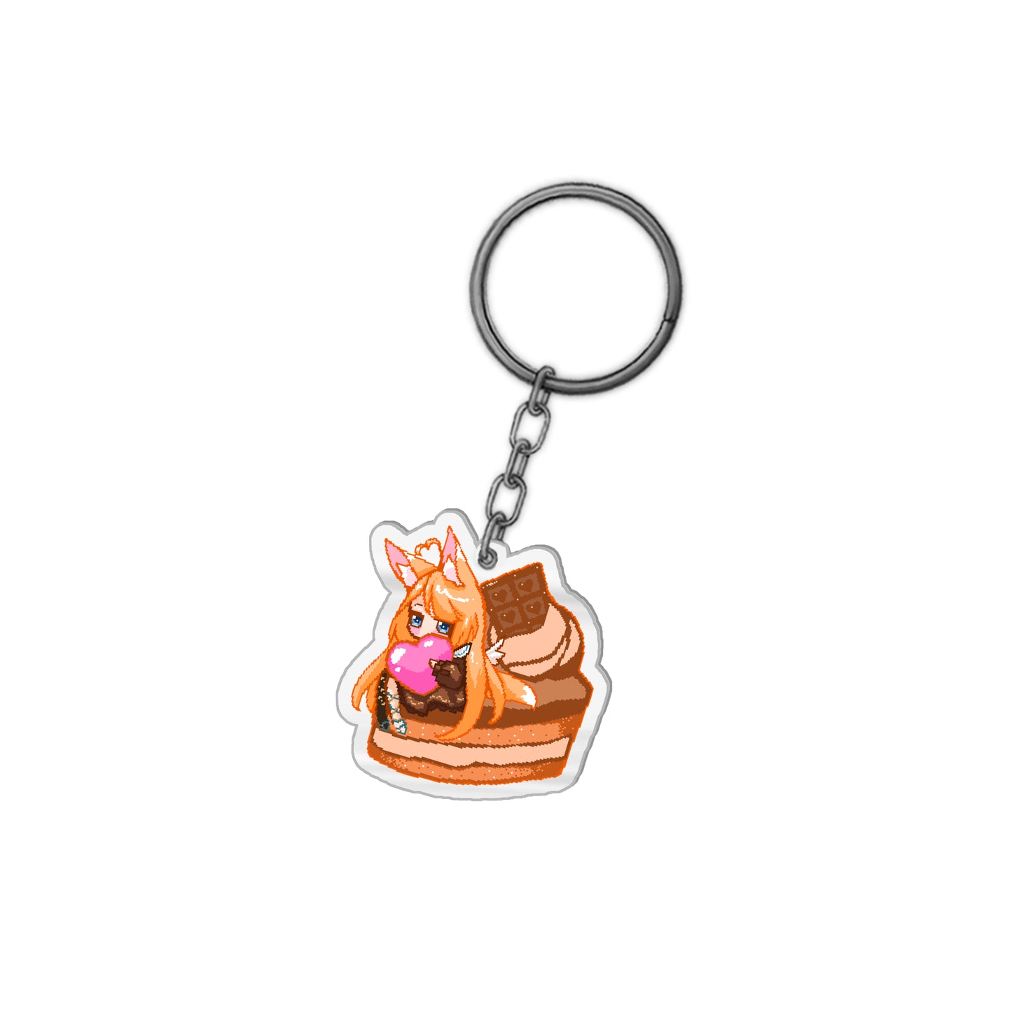 GriffinEnfield Cake Keychain