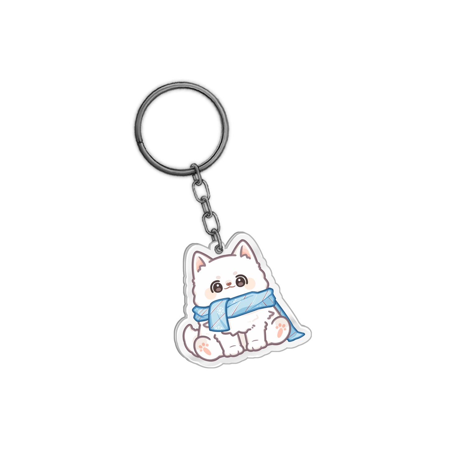 YukineOlwin Pupper Scarf Keychain