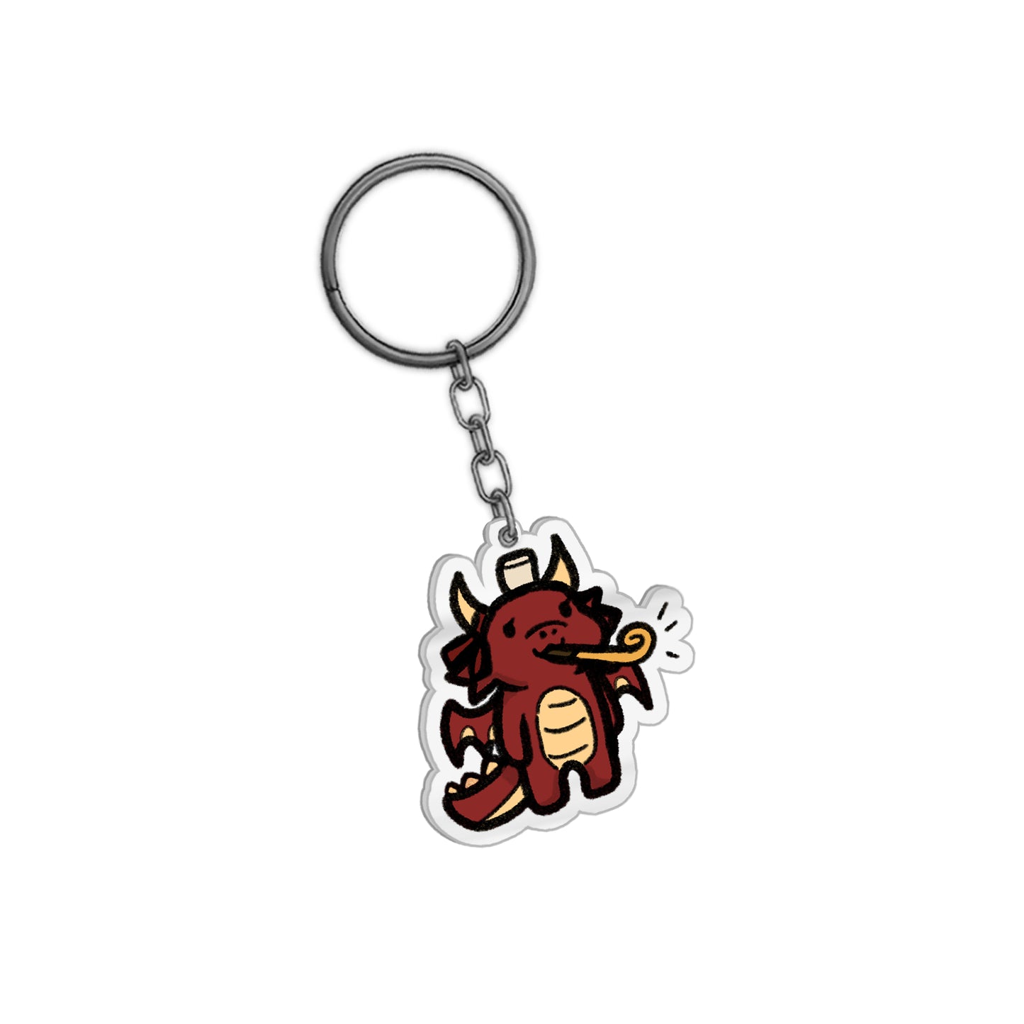 Aura Sin Celebration Dragon Keychain