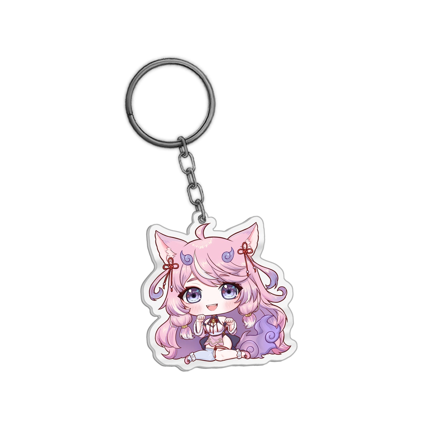Kyatorin Greeting Keychain