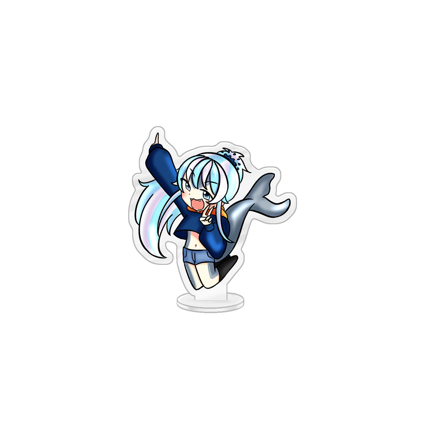 Aeru_Aureus Maui Dolphin Mini Standee