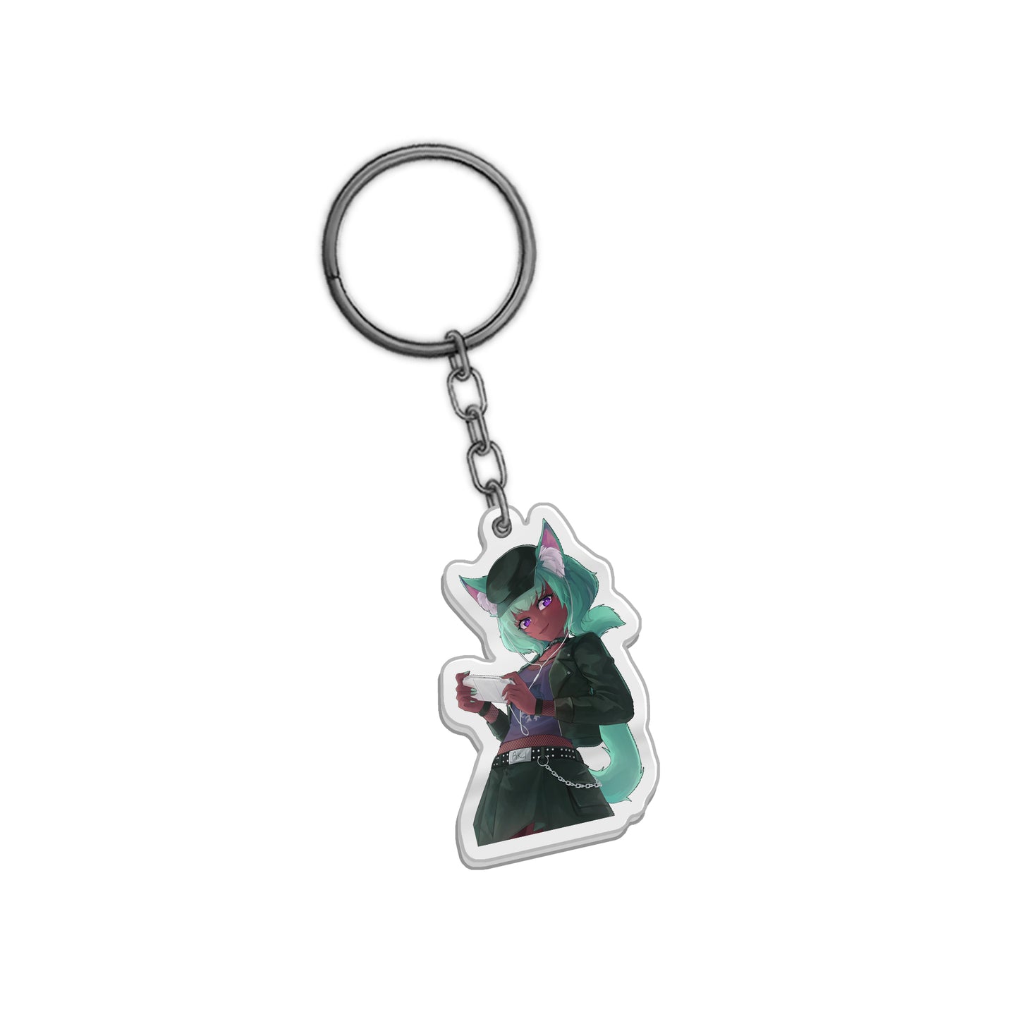 AkiBread Gaming Keychain