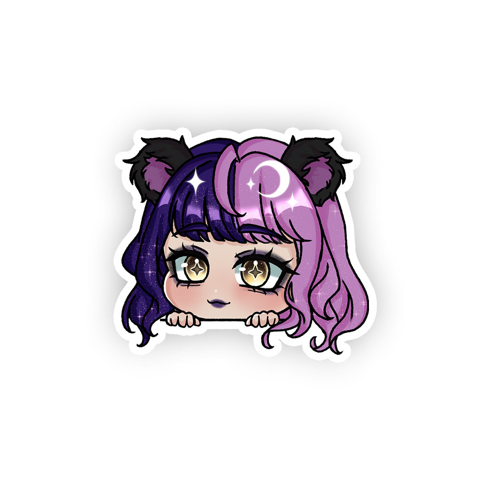 AndiPandi94 Chibi Peek Sticker