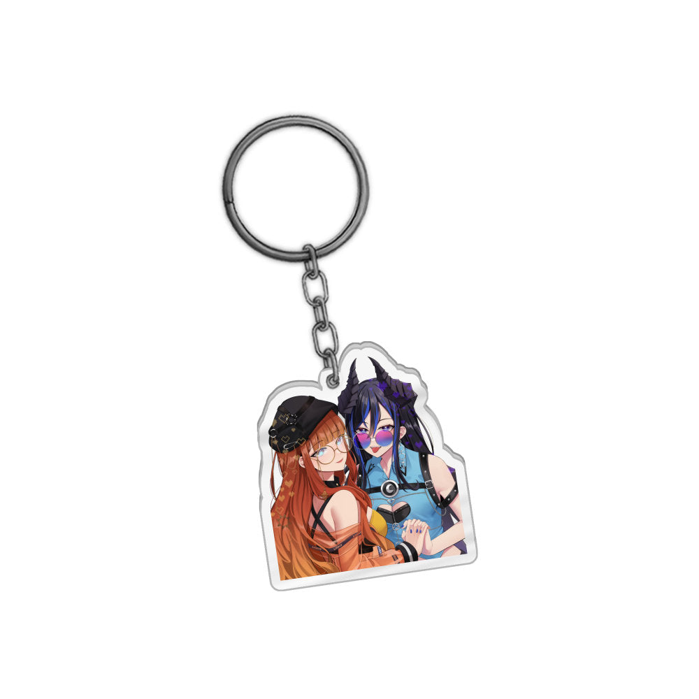 Artemis & Apolla Desired Duo Keychain