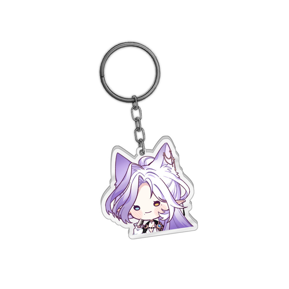 Ashie Happy Keychain