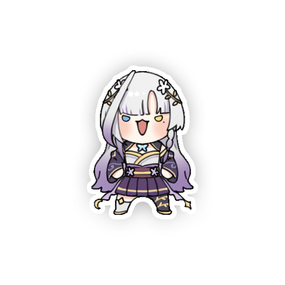 Ashie Mwah-ha-ha Sticker