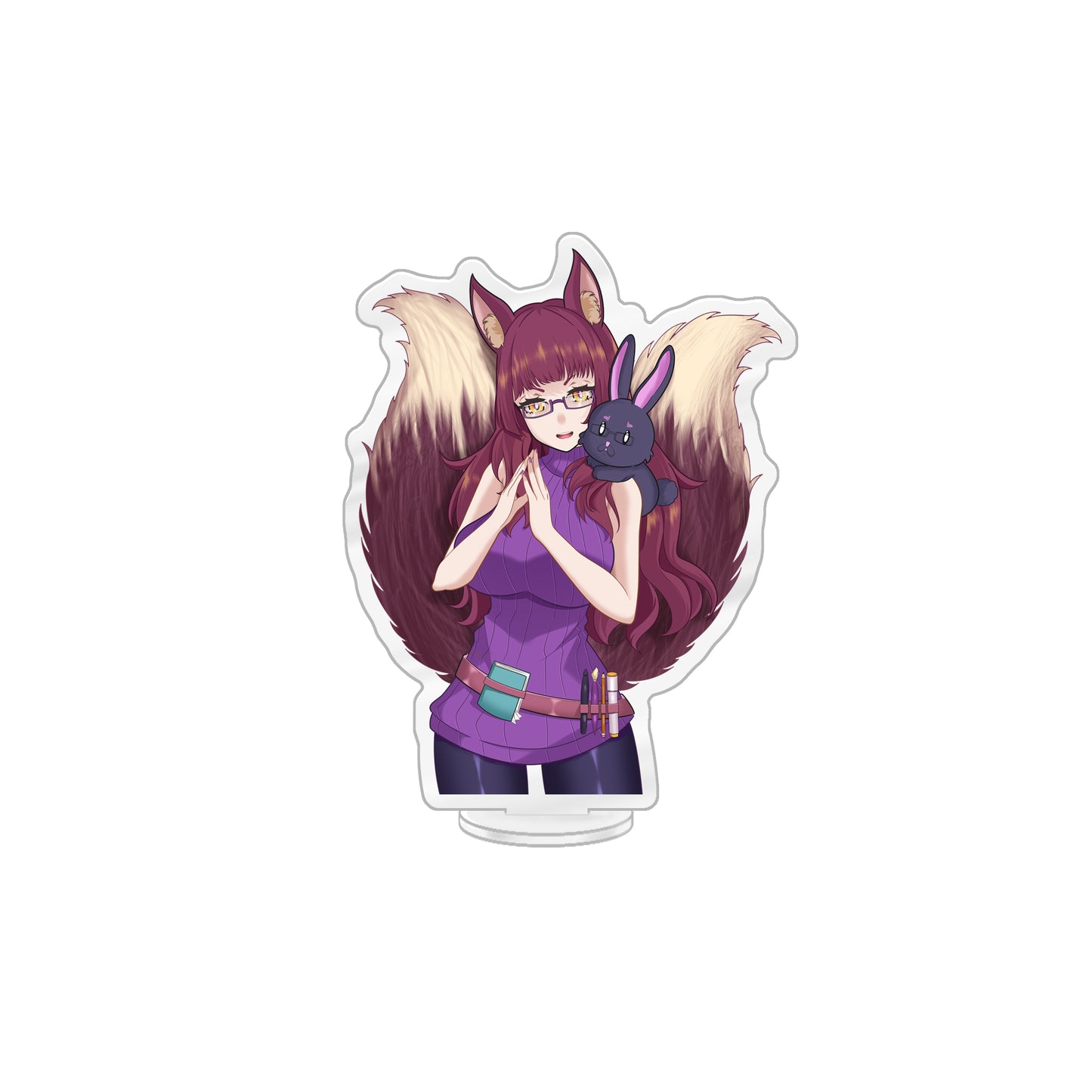 Avi Zenko "Two-Tailed Kitsune" Standee