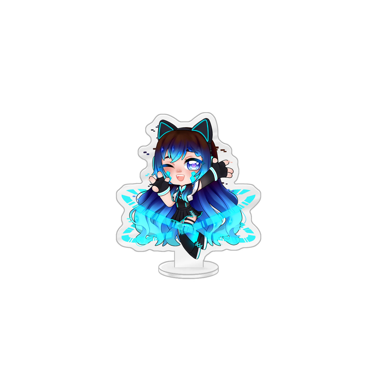 Ayami2059 "Chibi Glitch" Mini Standee