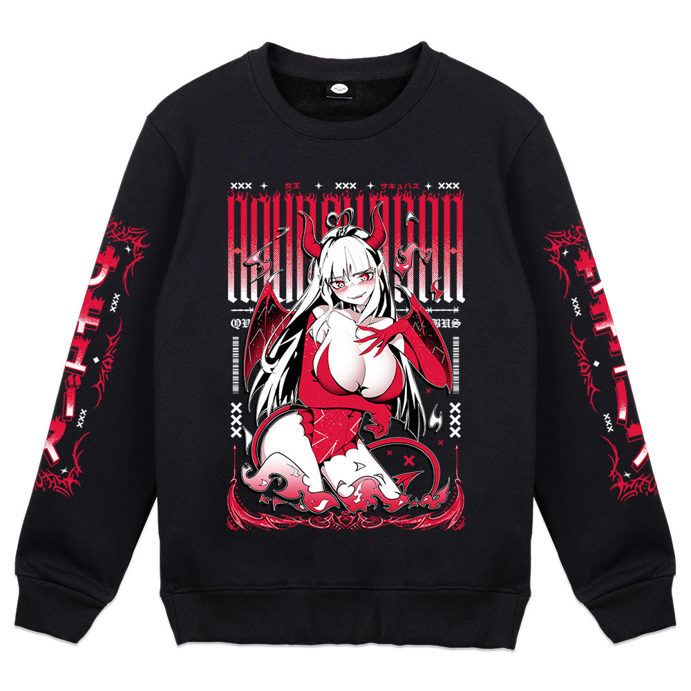 aquafiinnaa Celestial Queen Crewneck