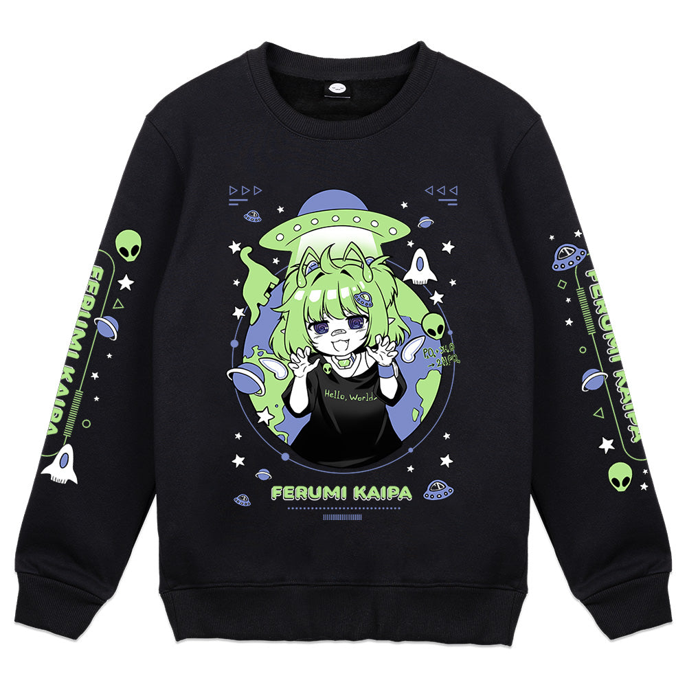 FerumiKaipa Spacey Troublemaker Crewneck