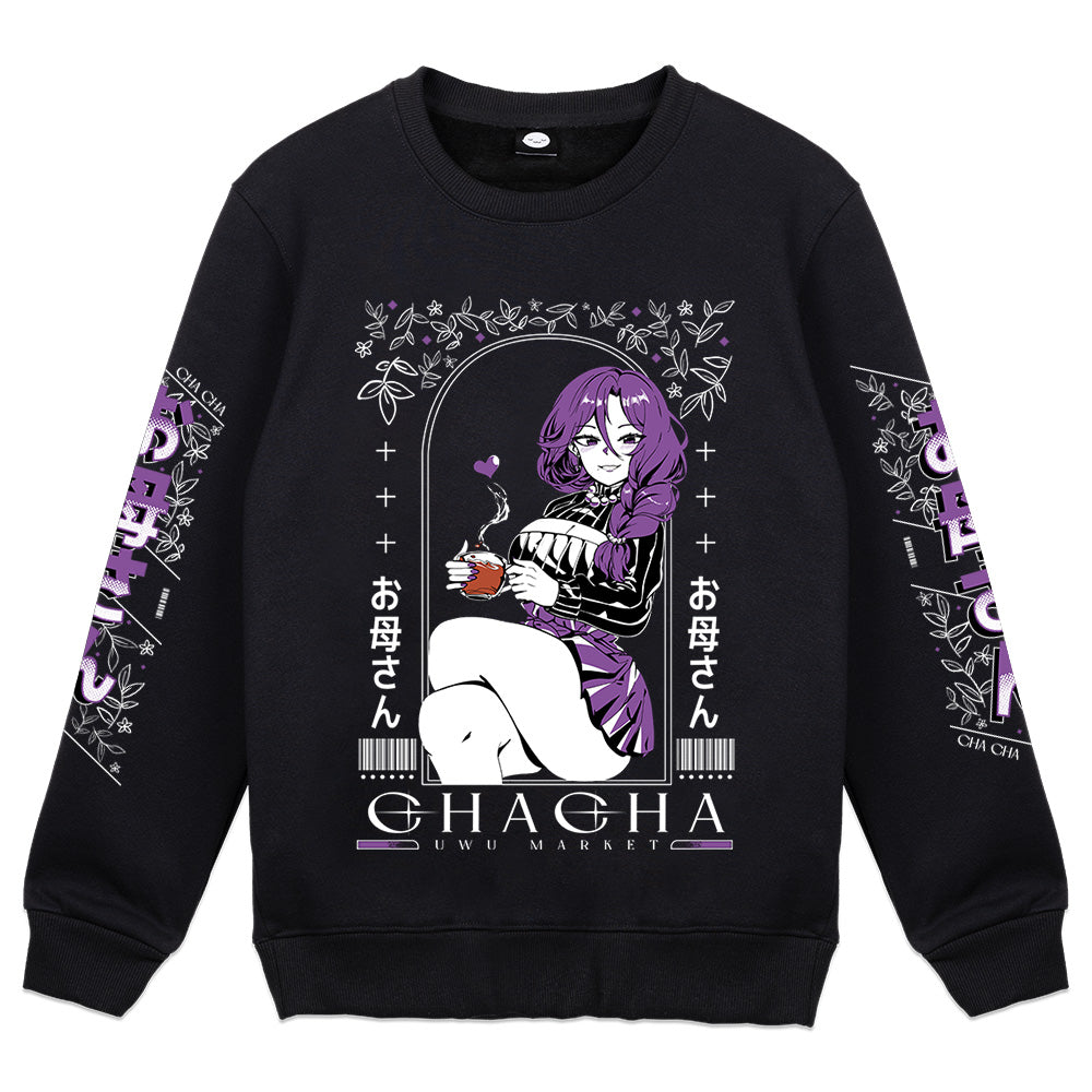 ChaChaYourVmom Teatime Darling Crewneck