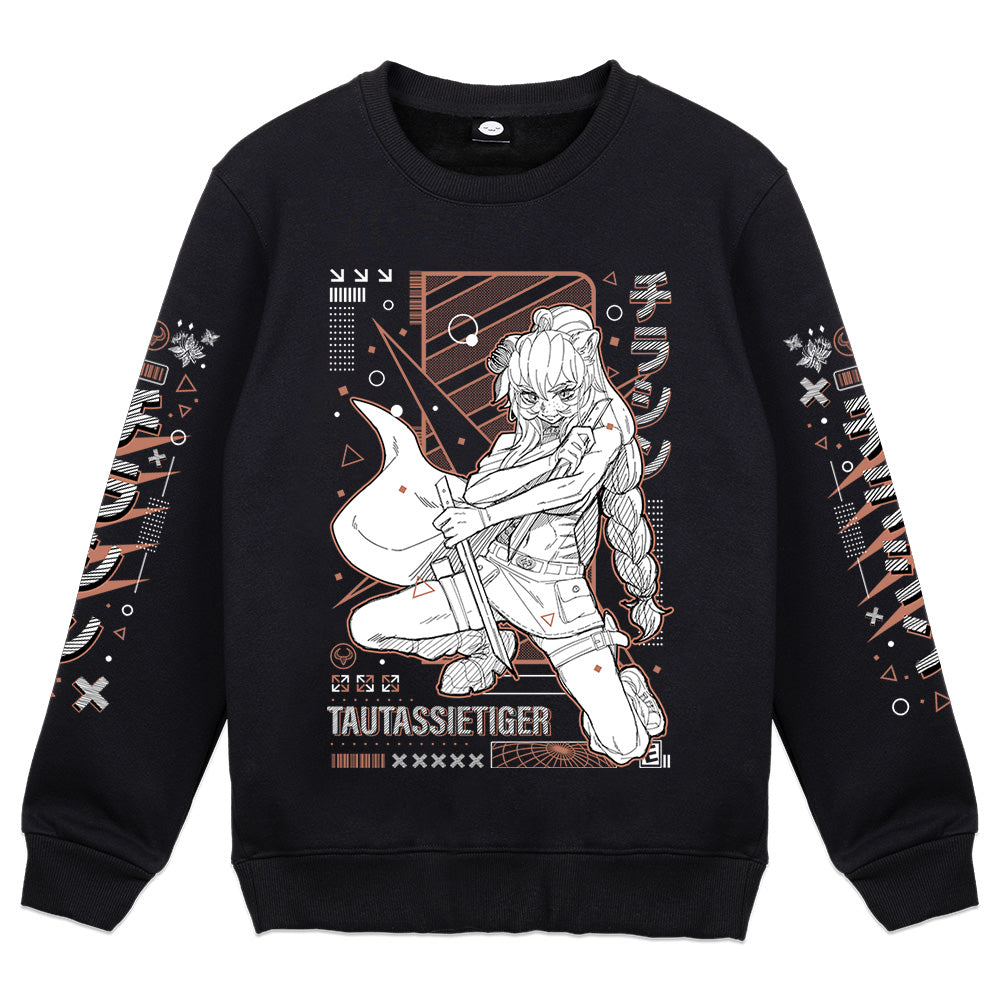 TauTassieTiger Thylacine Crewneck
