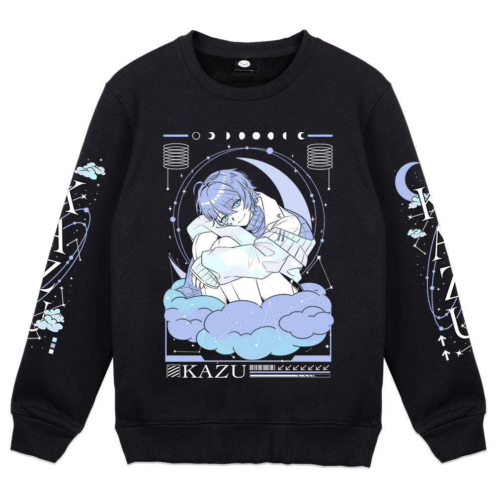 Kazu_x0 Moon Ethereal Crewneck