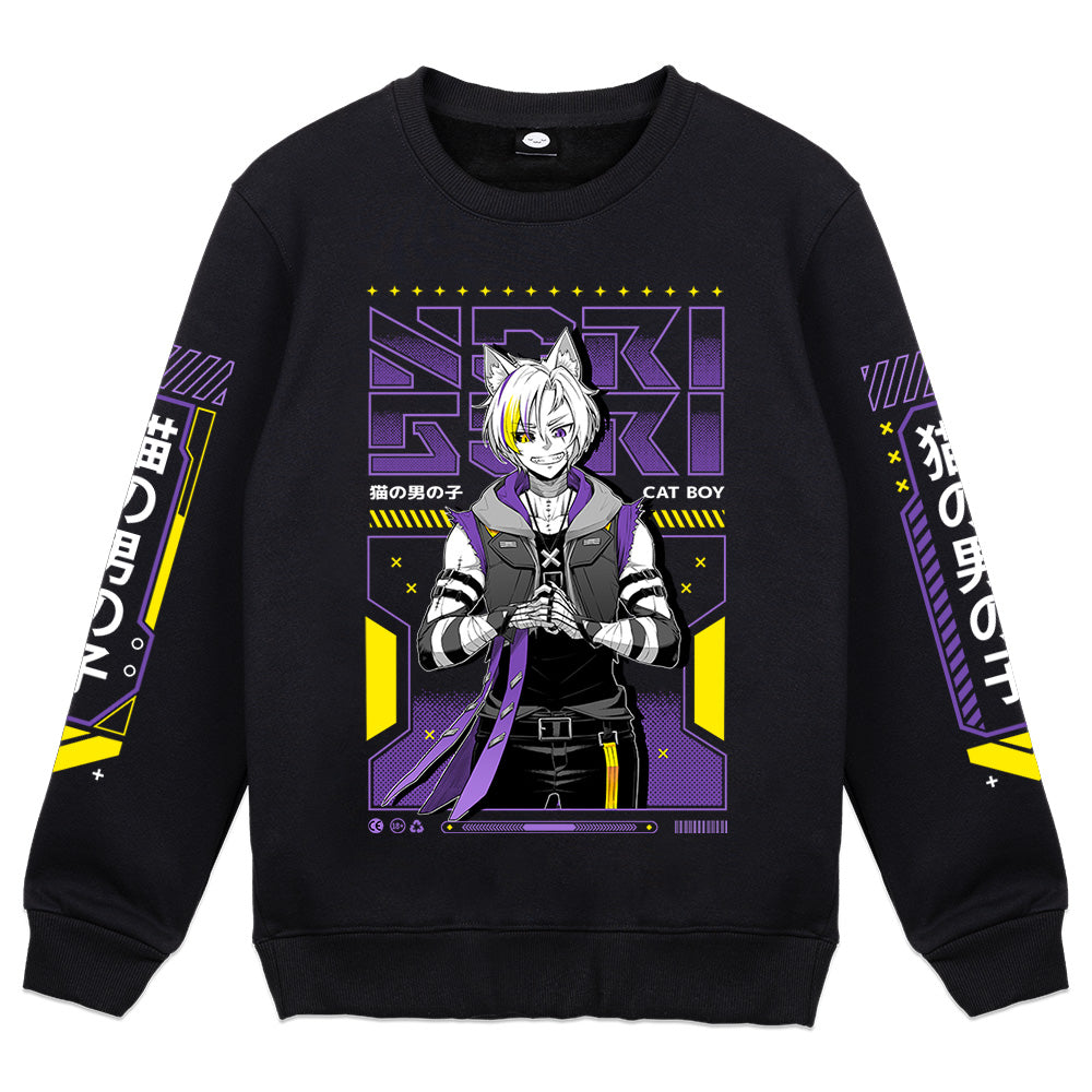 NoriGoriVT Feral CatboyCrewneck