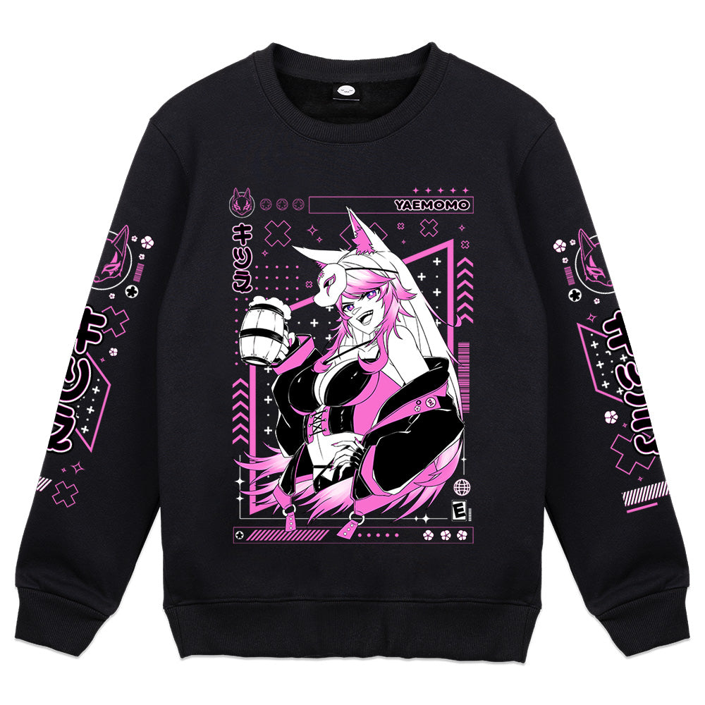YaeMomo Kitsune Crewneck