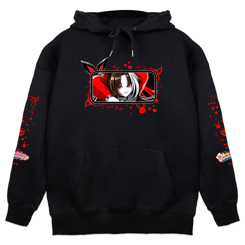 Elyza.EVE "Very Bunny Valentine's" Hoodie - Black