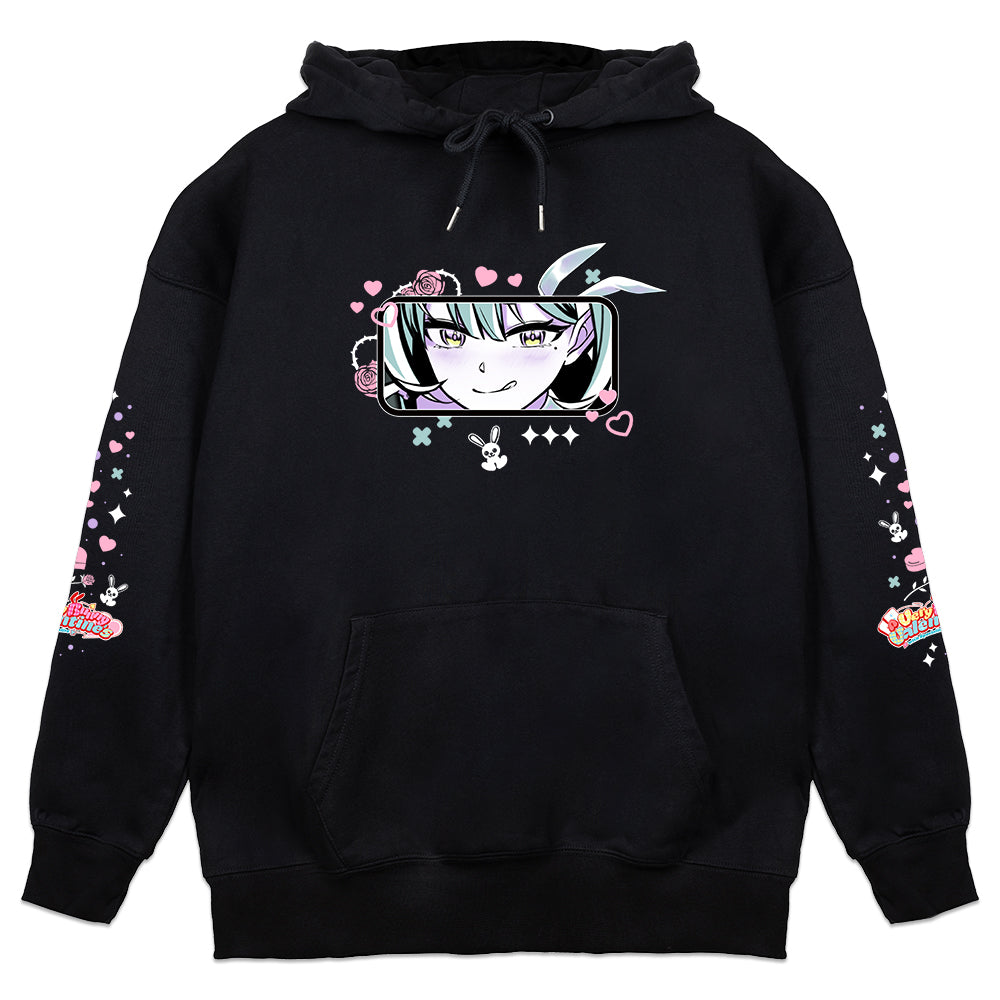 Bluebell.EVE "Very Bunny Valentine's" Hoodie - Black