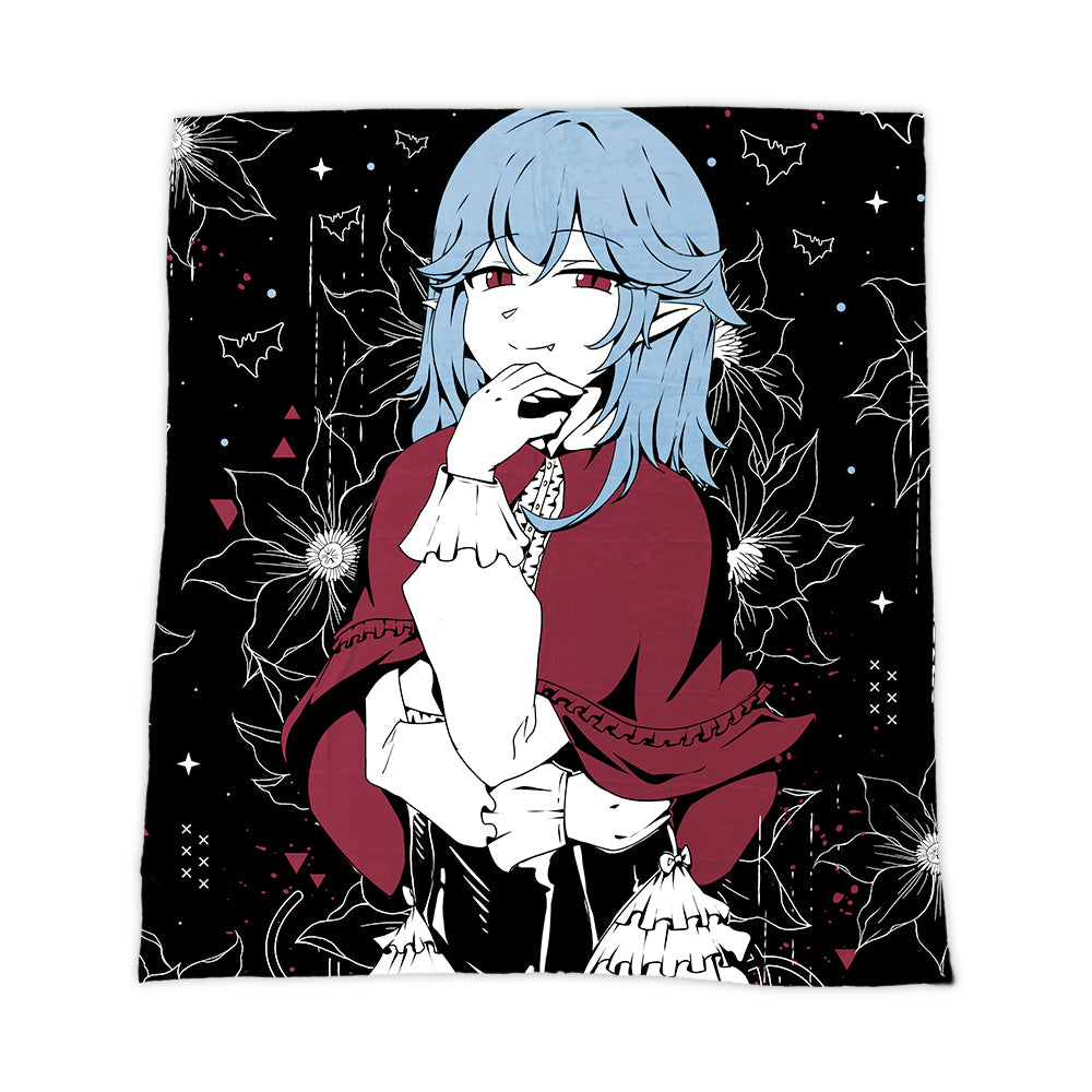 Iris Vallod "Blood Byte" Blanket