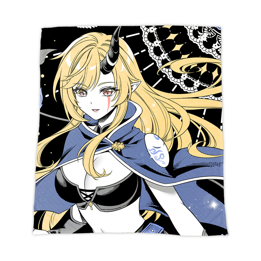 RynnaVT "Half Devil, Full Knight" Blanket