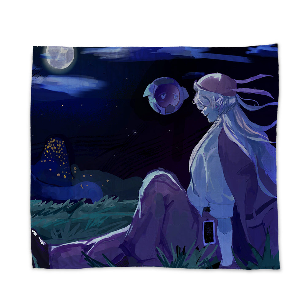 BoomiBoomiVT "Moonlit Night" Blanket