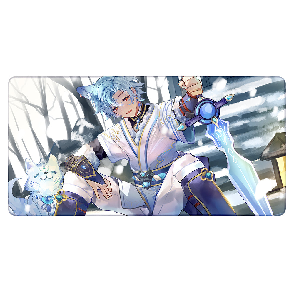 BraveOkami Winter Day XXL Mousepad