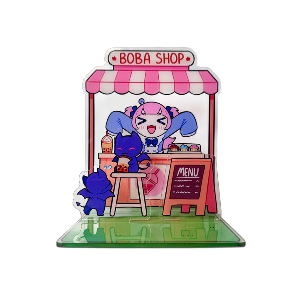 Camimi Tea Boba Shop Multilayer Standee