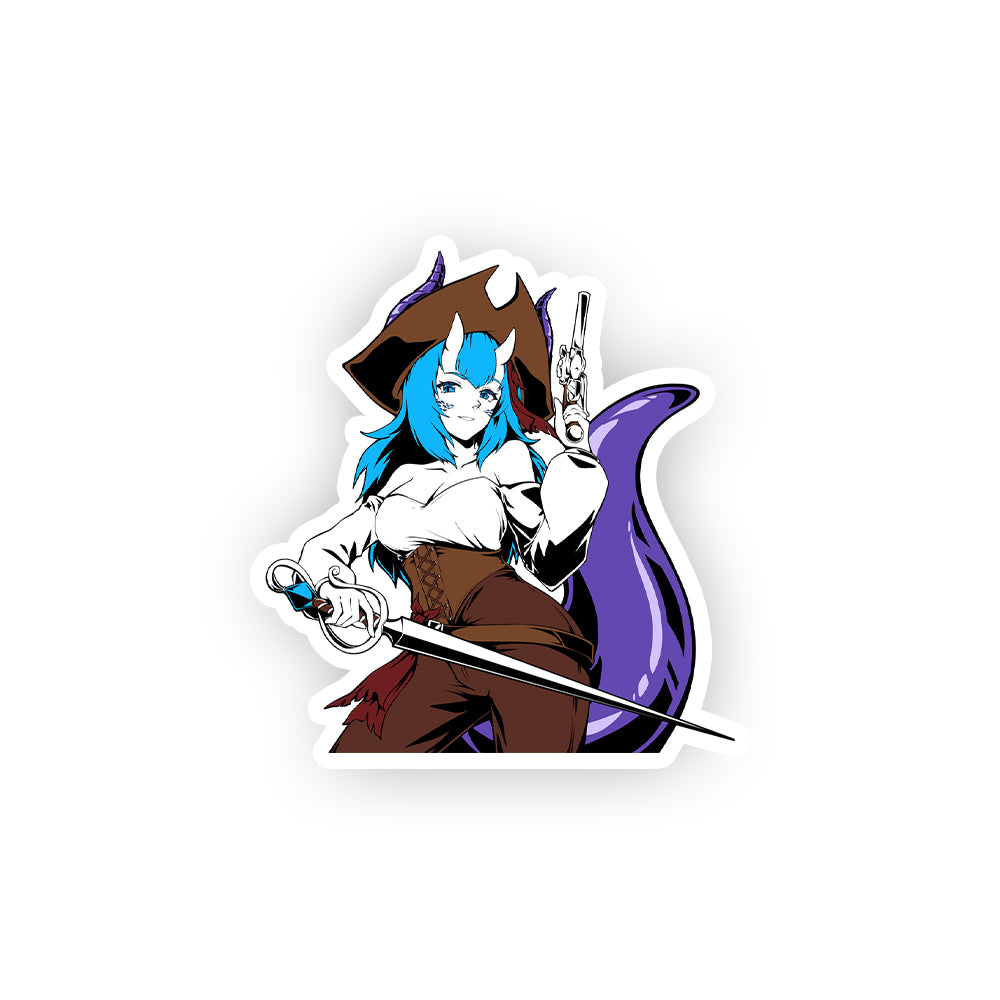 Captain Shyra 'Pirate' Sticker