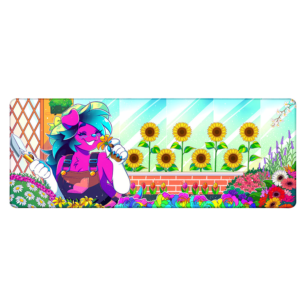 5 CassMutt "Gardens" XL Mousepad