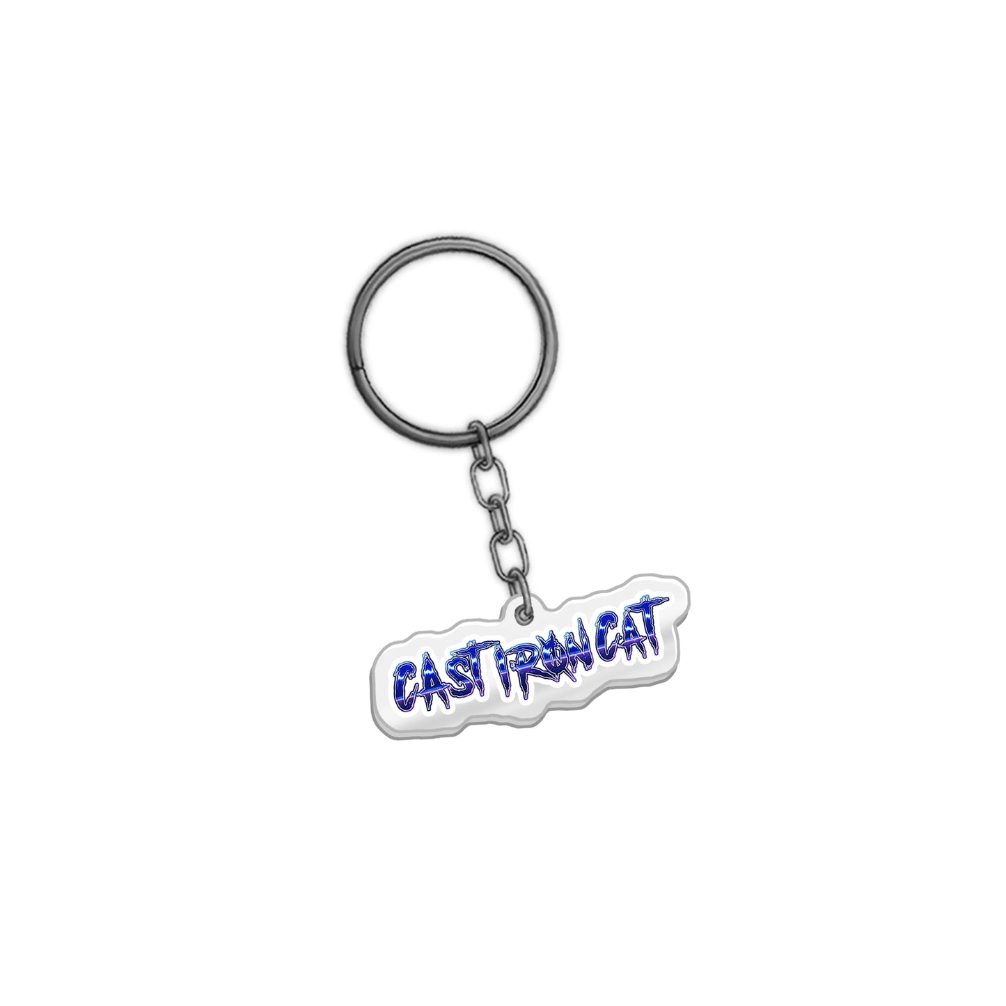 Cast_Iron_Cat Keychain