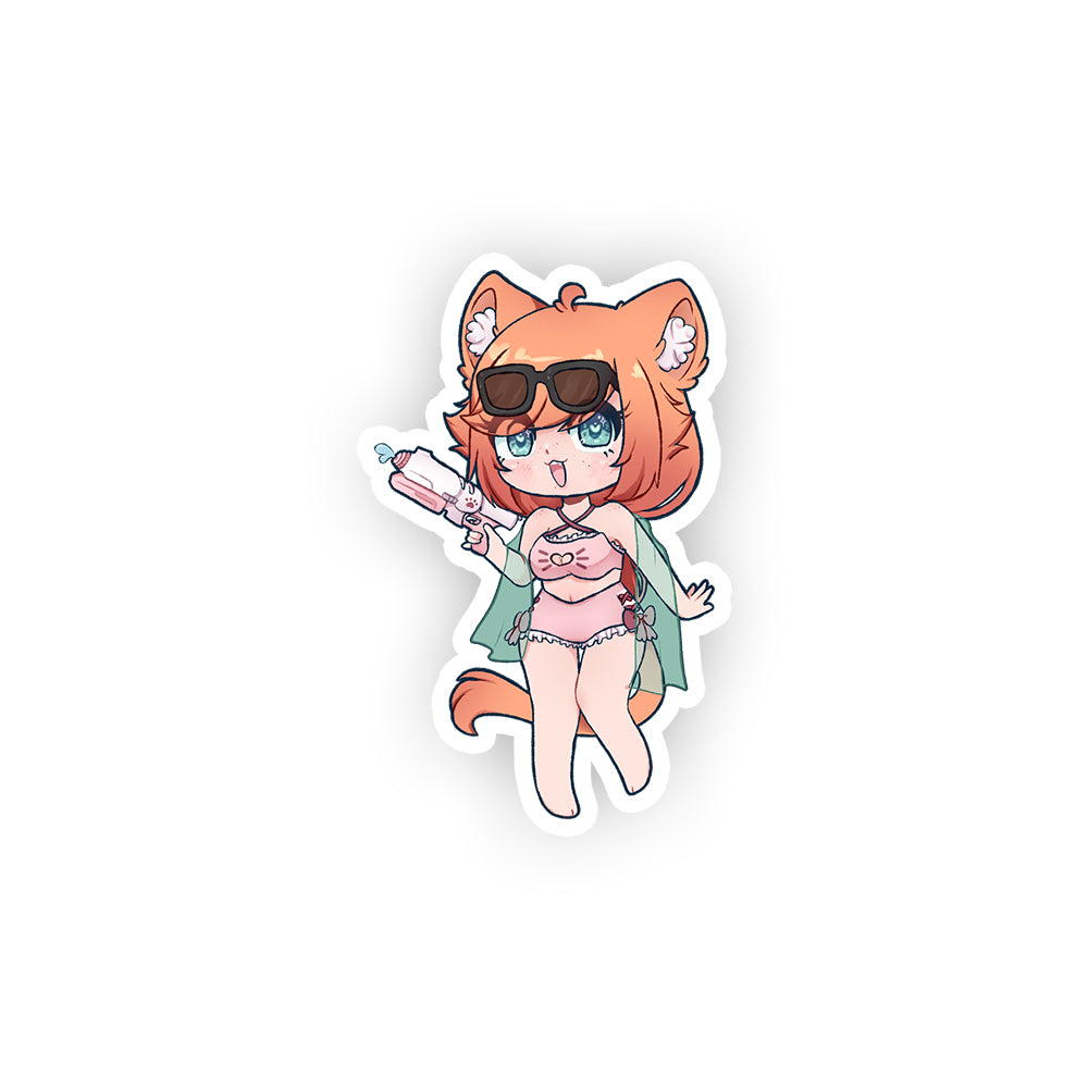 cherrimisu "Summer Chibi" Sticker