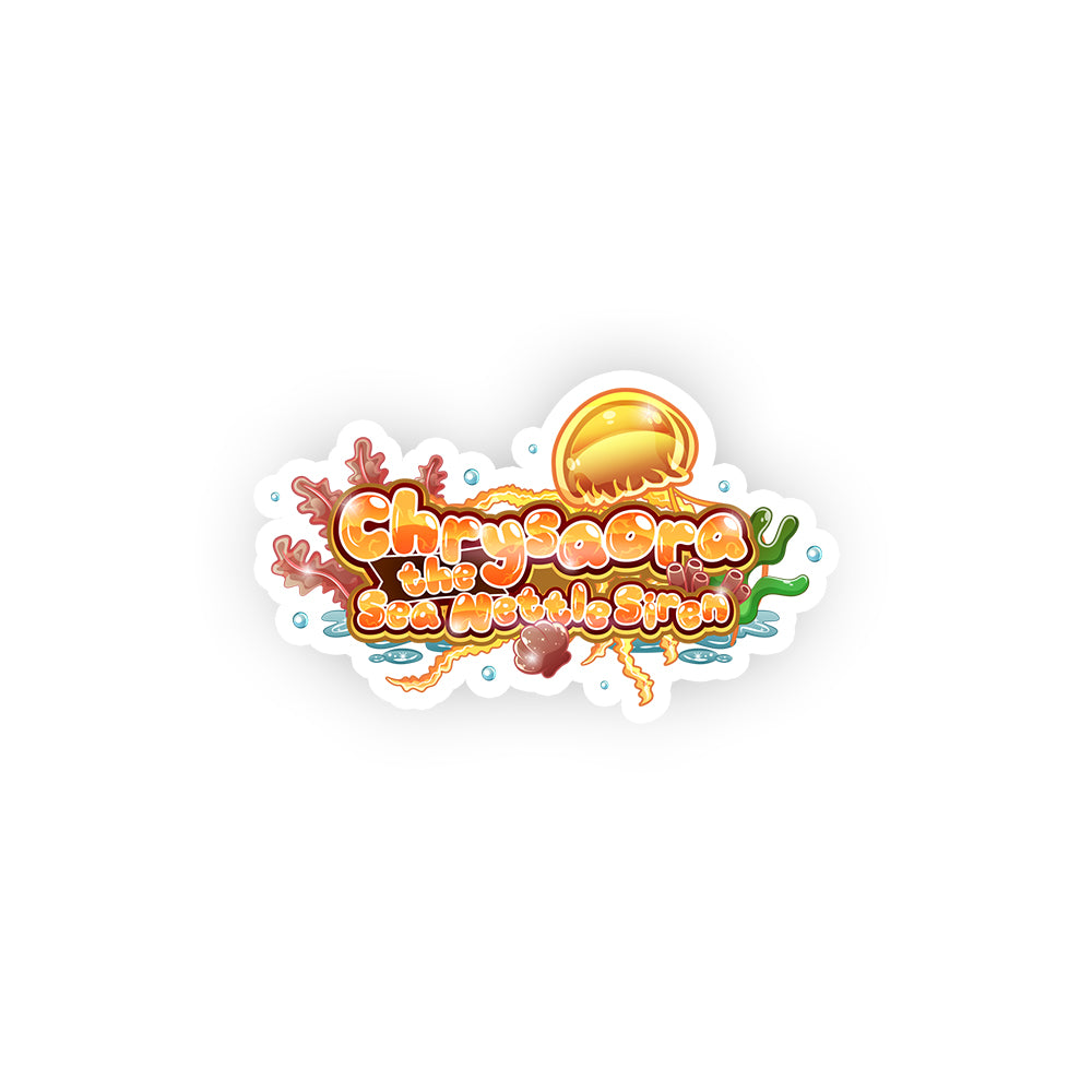 Chrysaora Logo Sticker