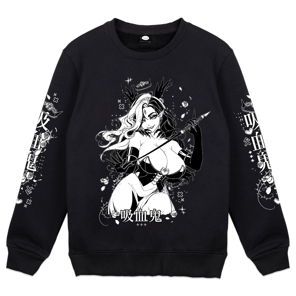 alistair_trinh B&W Enchantress Crewneck