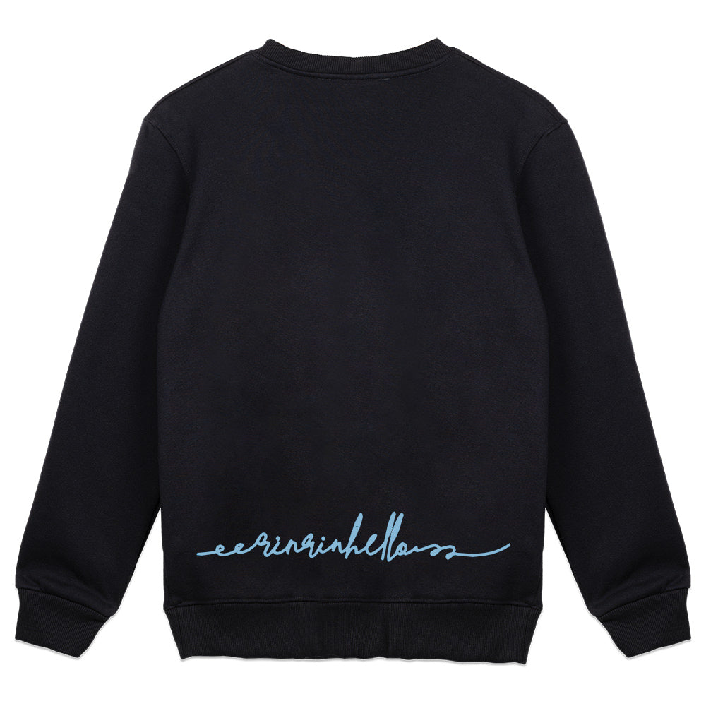 rinrinVT Hello Minimal Crewneck